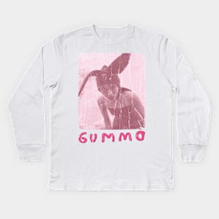 Gummo Vintage 1990 // 90s  Aesthetic Original Fan Design Artwork Kids Long Sleeve T-Shirt